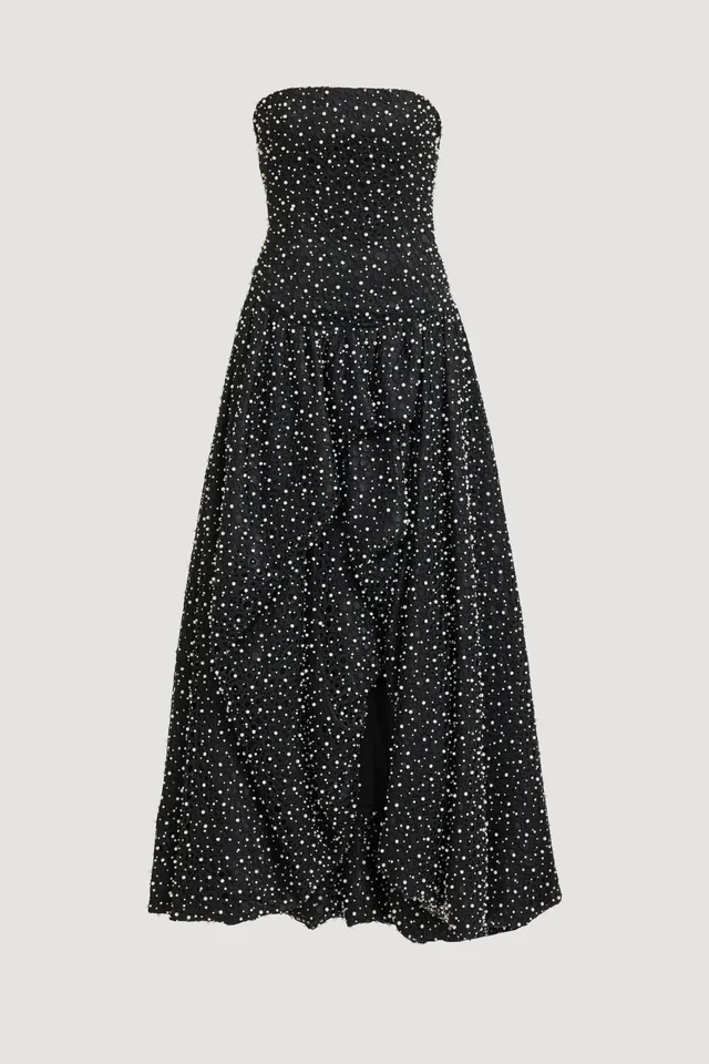 AJE Regina Pearl Gown in Black from Aje, photo 1 of 1
