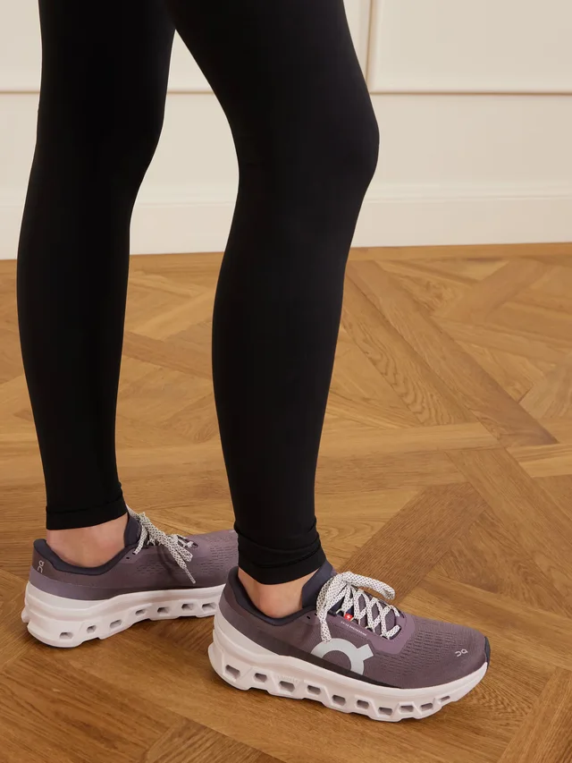 ON Cloudmonster 1 rubber-trimmed mesh sneakers in Purple, photo 2 of 2 from NET-A-PORTER (Canada)