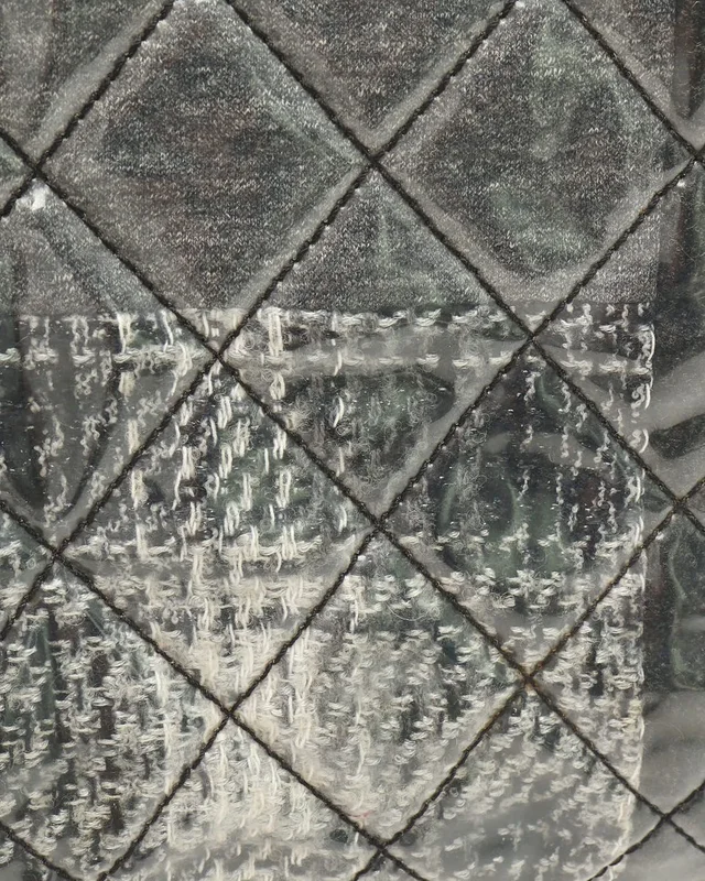 Chanel Funny Tweed Patchwork Shopping Tote Bag in Tweed from A Retro Tale, photo 6 of 11