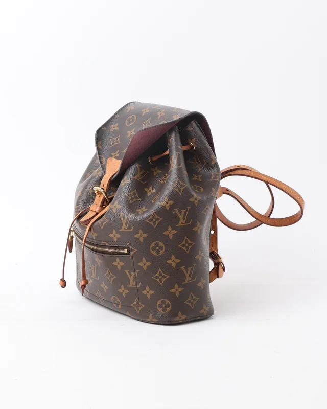 Louis Vuitton Monogram Montsouris MM NM Backpack in Coated canvas from A Retro Tale, photo 2 of 10