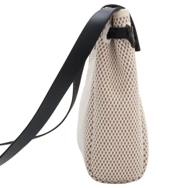 Hermès 2004 Herbag TPM Natural/Black in Black from VINTAGE QOO TOKYO, photo 5 of 11
