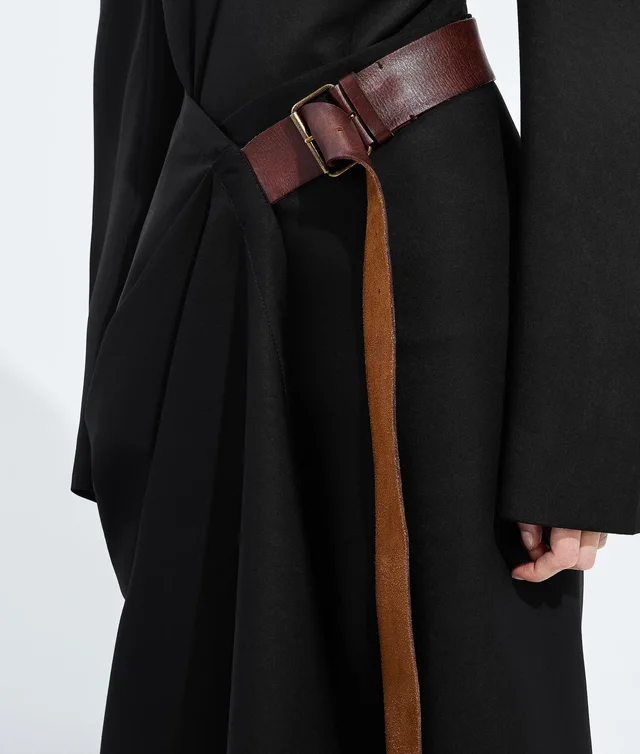 Bottega Veneta Wool Grain De Poudre Skirt, photo 7 of 7 from SENSER