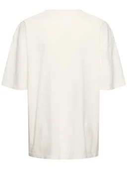 ANINE BING Kent T-shirt in cotton jersey with print in 100% Cotton, photo 5 of 5 from LUISAVIAROMA