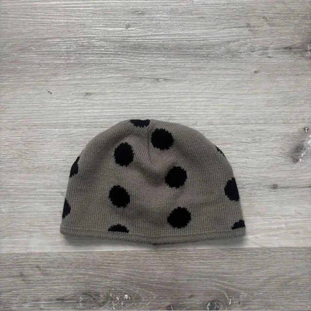 Balenciaga Men's Beanies - Grey/Brown in red|brown|gray from Depop, photo 2 of 4