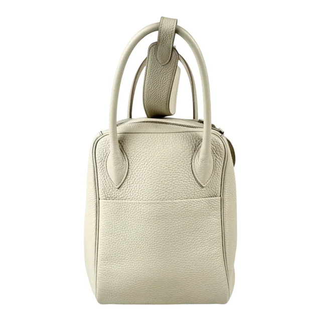 Hermès Lindy 34cm Bag in Beton Togo with PHW in Togo leather from Luxury Promise, photo 5 of 7