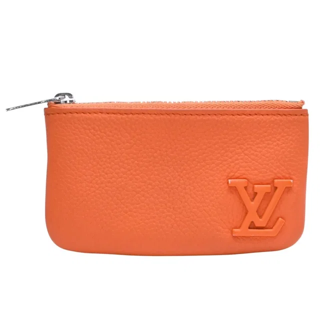 Louis Vuitton Wallet Pochette Cles Volcano Aerogram Orange in Orange from The Reluxe