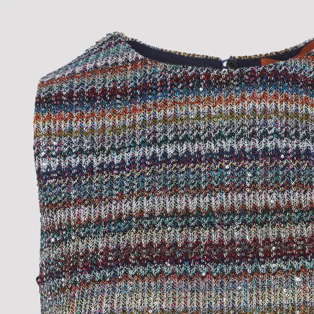 Missoni Caperdoni Striped Knitted Dress, photo 3 of 3 from SENSER