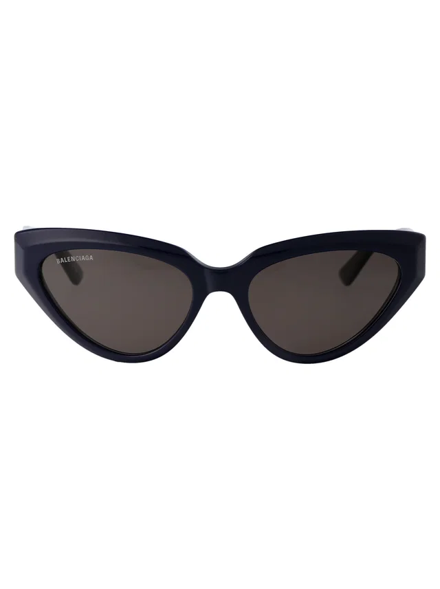 Balenciaga Bb0270s Cat-Eye Sunglasses — Navy Acetate in Navy from HEWI