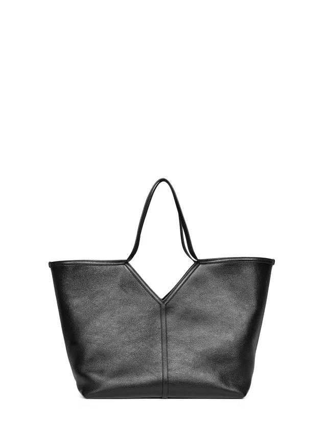 Saint Laurent Shoulder Bag — Black Calf Leather in Black Calfskin from HEWI
