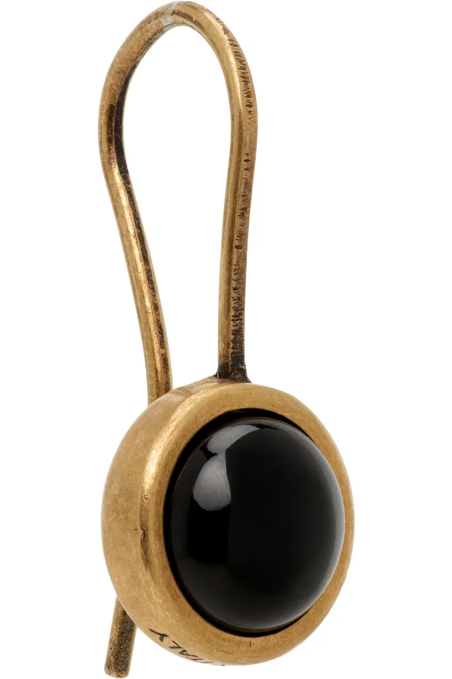 Dries Van Noten Stone Single Earring, photo 2 of 3 from SSENSE