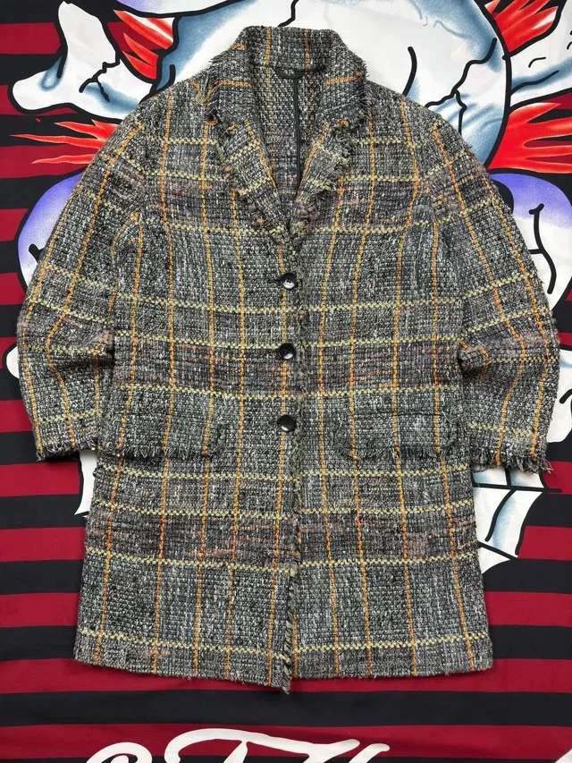 Etro Luxury Blend Plaid Tweed Blazer Coat Jacket Size 42, Women's (Size M) in multicolor Tweed from Grailed