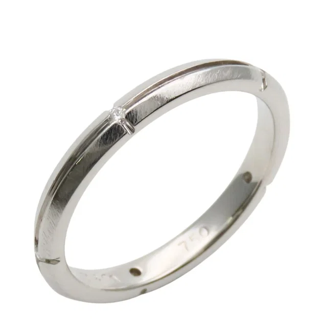 Tiffany & Co. Ring Strimerica Naro 18K White Gold Diamond in White from The Reluxe