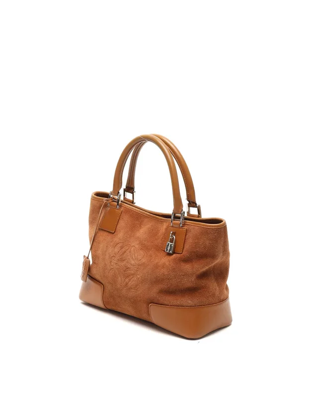 Loewe Amazona Suede Bag in Suede from A Retro Tale, photo 2 of 9