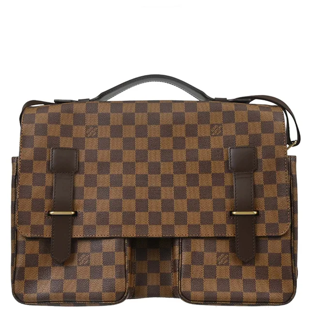 Louis Vuitton Damier Broadway 2way Shoulder Handbag N42270 in Canvas from AMORE Vintage Tokyo