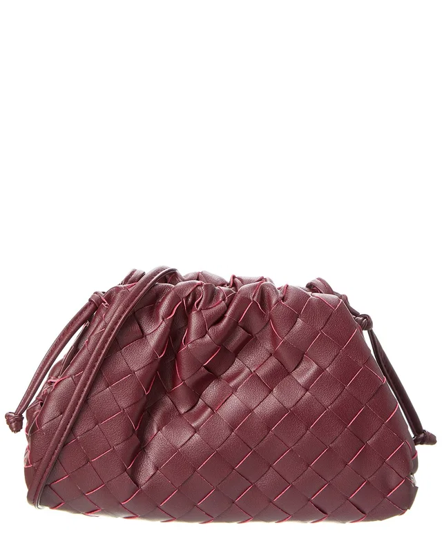 Tiffany & Fred Paris Woven Leather Crossbody Pouch, image 1 of 1 from Rue La La
