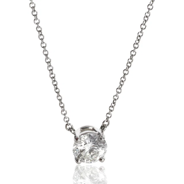 Tiffany & Co. Platinum Diamond Pendant 950 from HEWI