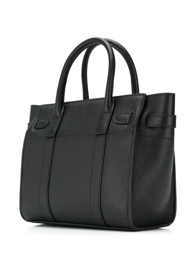 Mulberry Handbag 'Batswater Small' in Black Leather for Women in Black 100% Calf, photo 3 of 8 from Gaudenzi Boutique