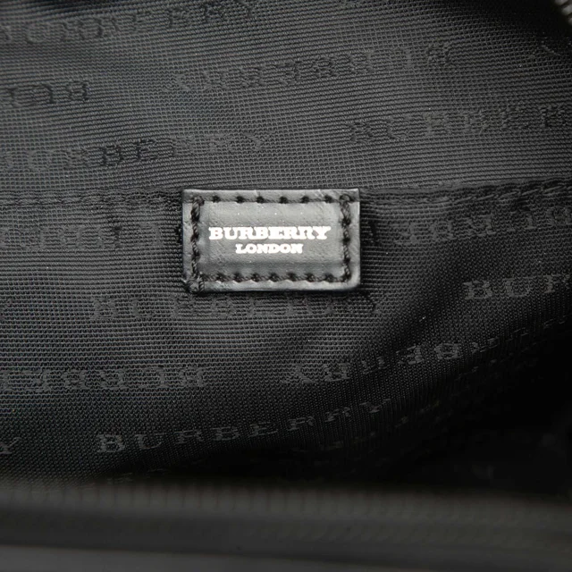 Beige Burberry House Check Canvas Backpack in Beige Canvas from Designer Revival, photo 5 of 6