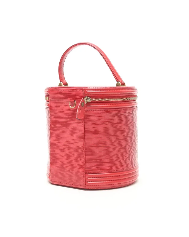 Louis Vuitton Cannes Epi Handbag in Leather from A Retro Tale, photo 3 of 7