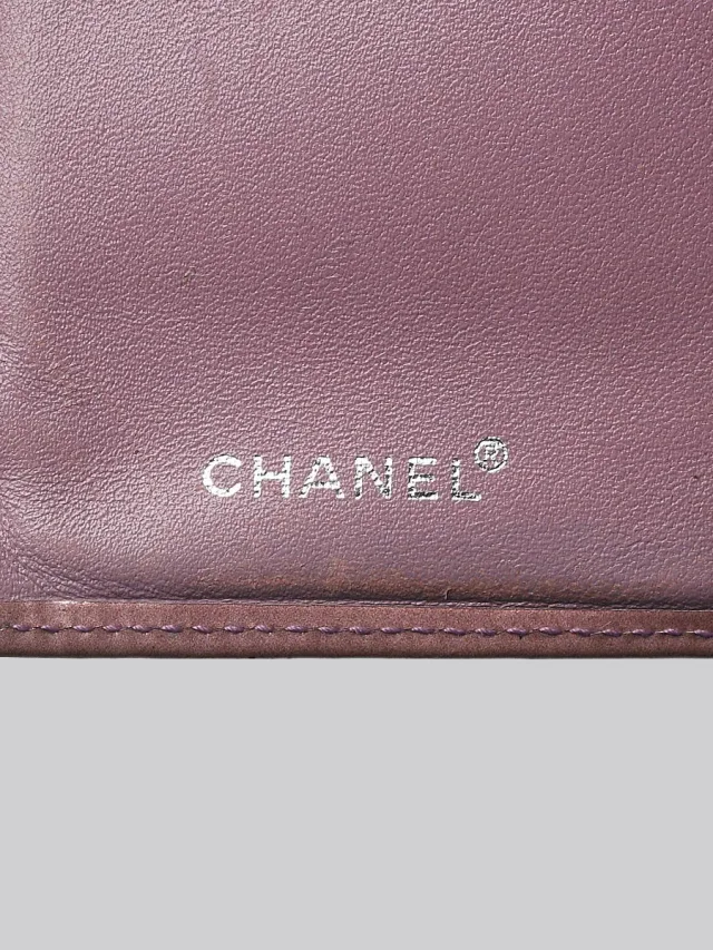 Chanel Light Purple Patent Leather CC L Yen Wallet in Purple Patent leather from Yoogis, photo 10 of 13