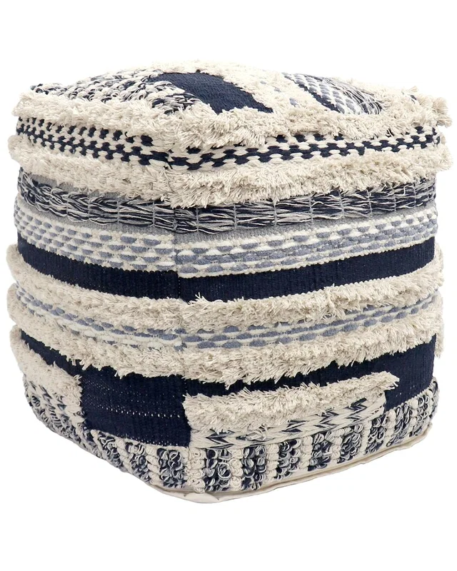 Pasargad Home Grandcanyon Braided Pouf, image 1 of 1 from Rue La La
