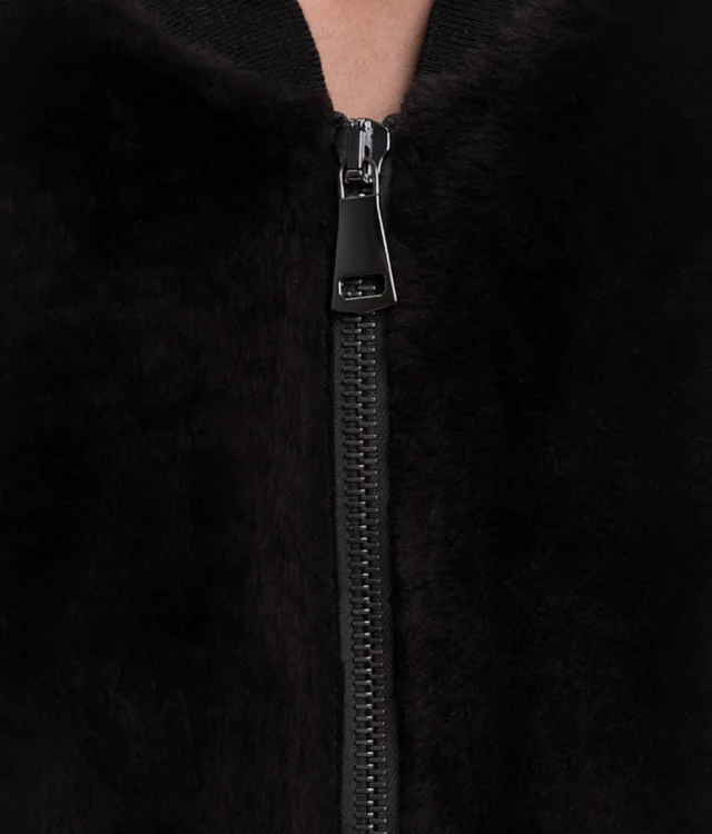 Simonetta Ravizza zip-up bomber jacket, photo 3 of 3 from SENSER