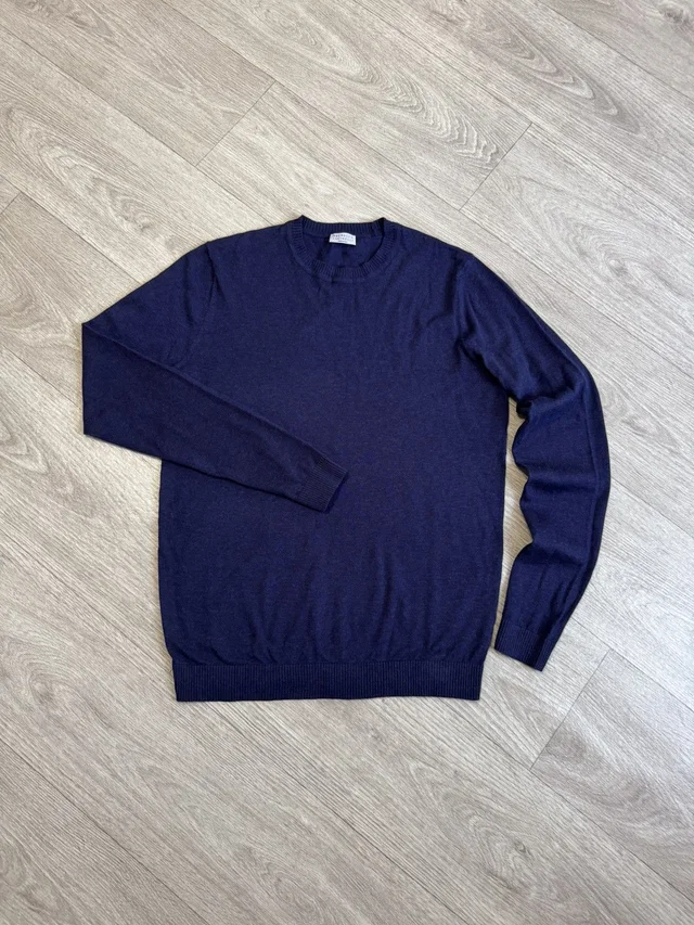 Brunello Cucinelli Sweater in Blue, Men's (Size Medium) in blue from Grailed