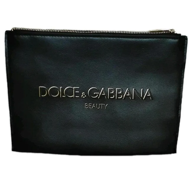 Dolce & Gabbana Women's Clutch bags - Black/Gold in gold|black from Depop, photo 2 of 9