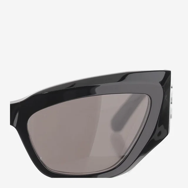 Balenciaga 830321 Geometric Acetate Sunglasses — Black in Black from HEWI