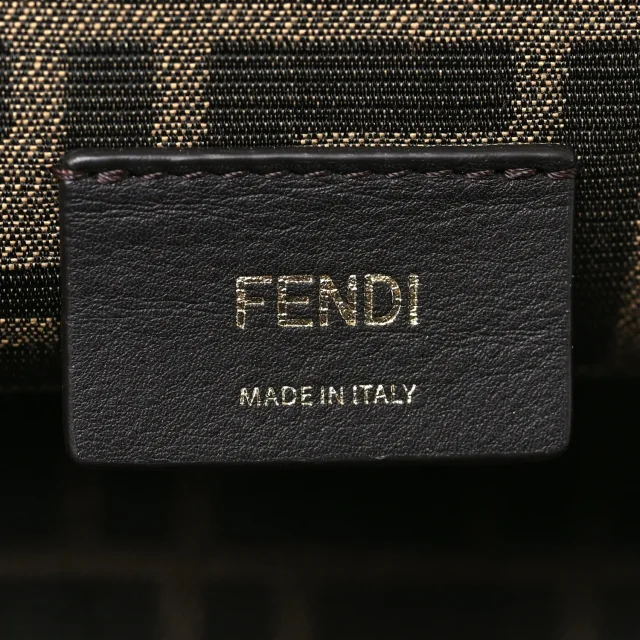 Shiny Nappa Small Fendi First Black in Black Nappa leather from FASHIONPHILE, photo 6 of 10