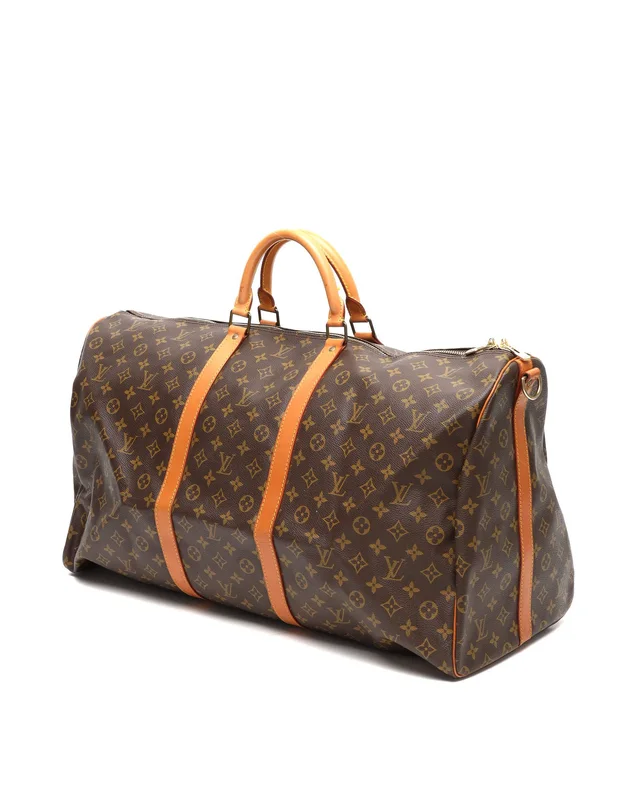 Louis Vuitton Monogram Keepall Bandoulière 60 Weekend Bag in Coated canvas from A Retro Tale, photo 2 of 12