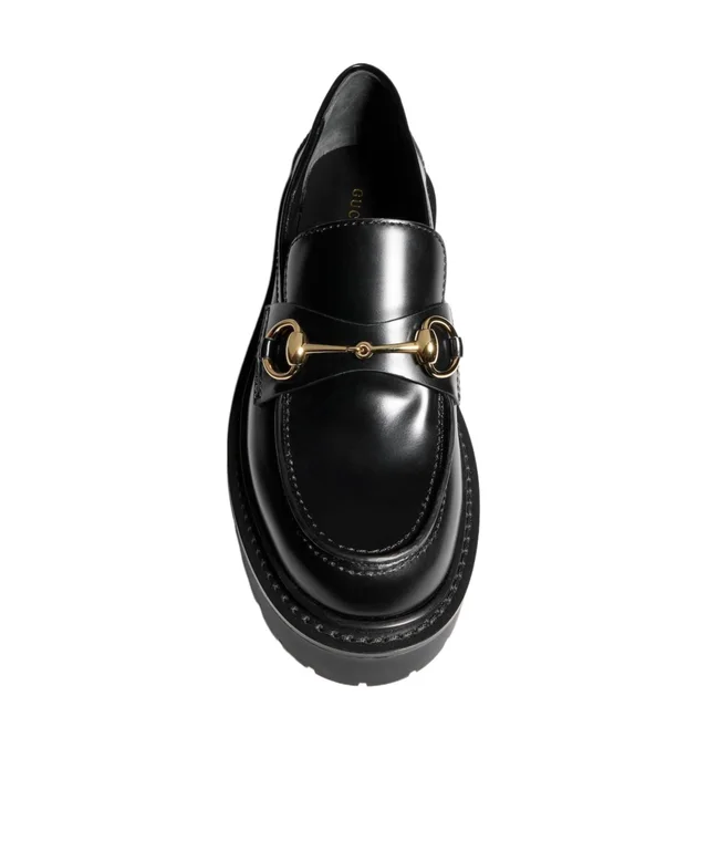 Gucci Women's loafer with Horsebit and lug sole, photo 4 of 7 from SENSER