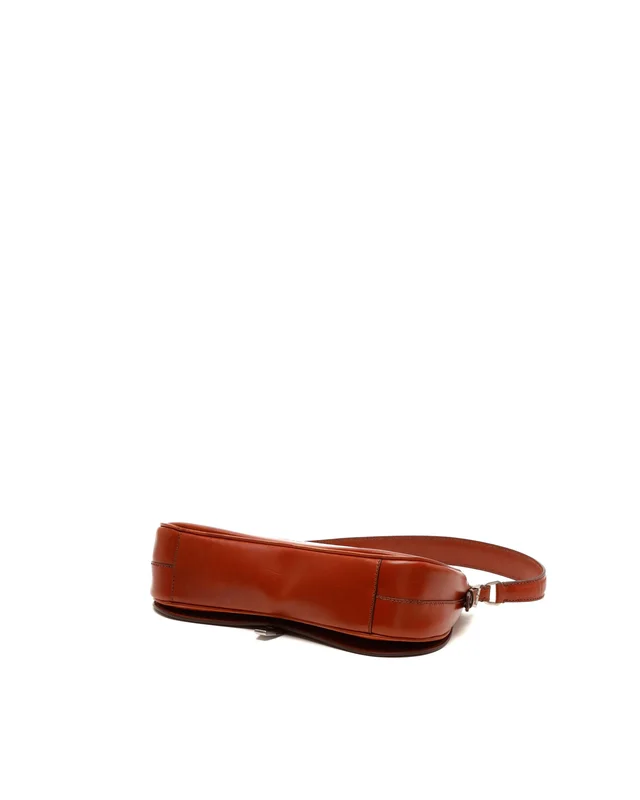Prada Vitello England Saddle Shoulder Bag in Leather from A Retro Tale, photo 5 of 8