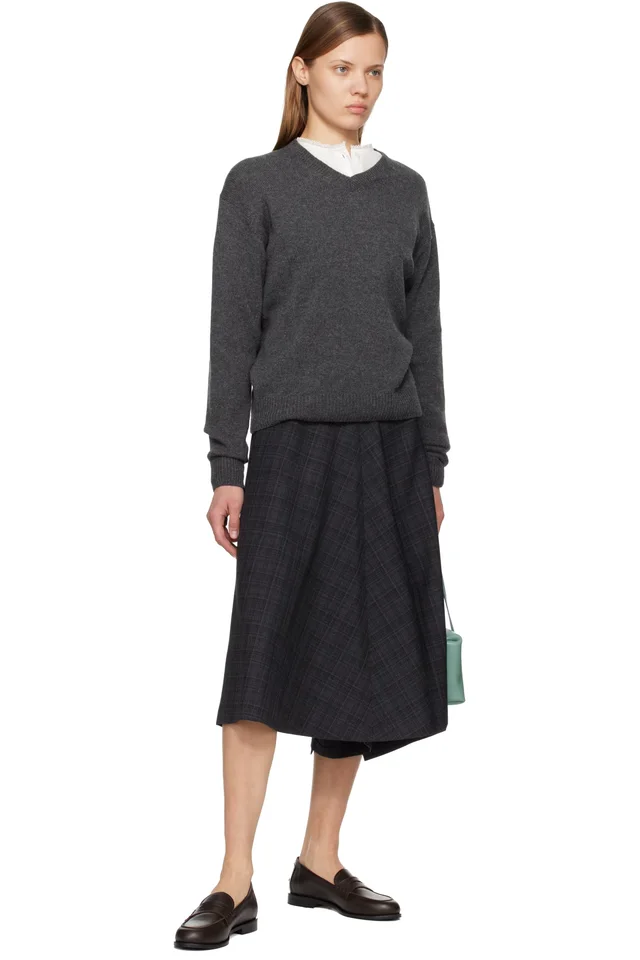 Aeyde Brown Oscar Leather Loafers, photo 5 of 5 from SSENSE