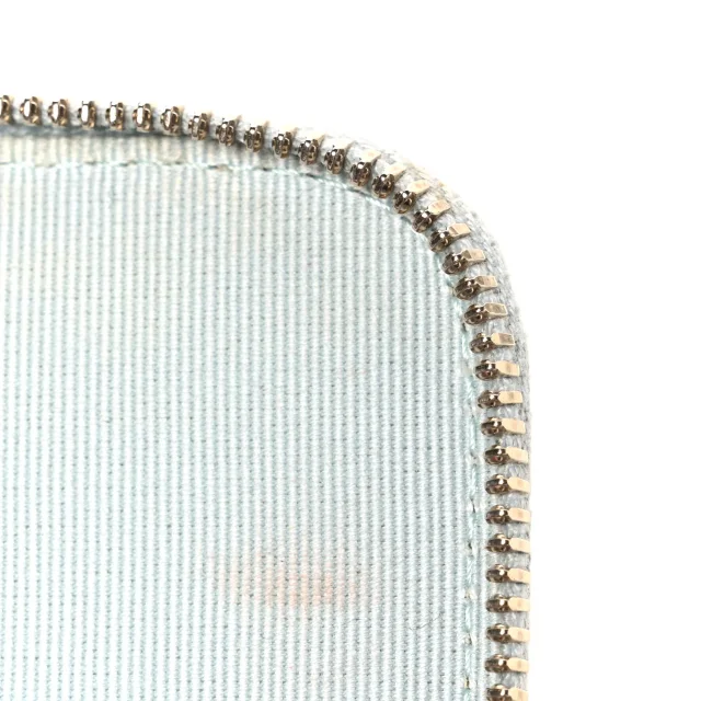 Chanel Quilted Top Handle Mini Vanity Case in Blue Lambskin from FASHIONPHILE, photo 11 of 12