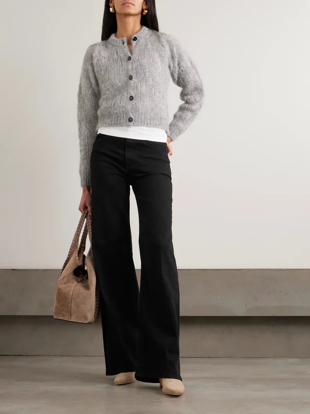CITIZENS OF HUMANITY Lyra Long high-rise wide-leg jeans in Black, photo 2 of 2 from NET-A-PORTER (Canada)