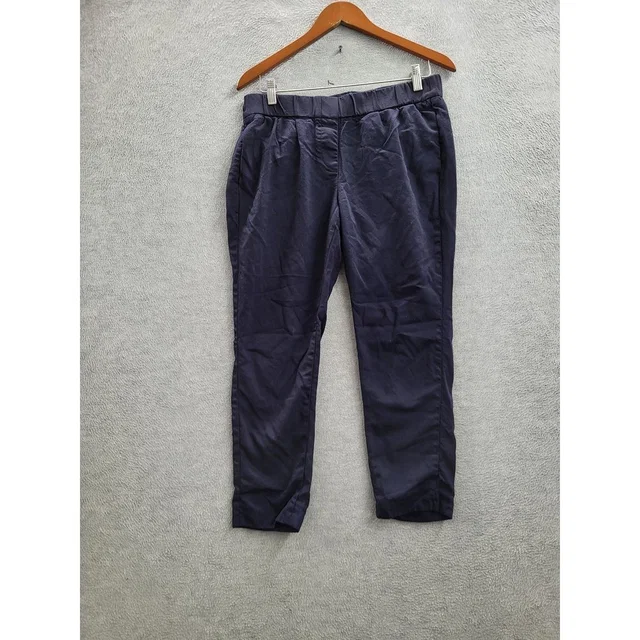 Brunello Cucinelli Women Pants Usa 8 Navy Elastane Wool Dress Pull On 24" Italy in blue Wool from Poshmark