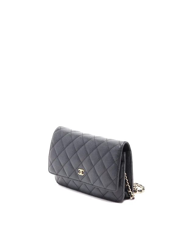 Chanel Caviar Wallet On Chain Bag in Caviar leather from A Retro Tale, photo 2 of 10