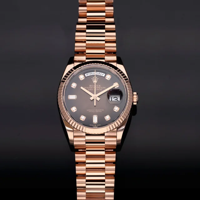 Rolex Day-Date 128235 36mm Gold Watch in Gold from H&T
