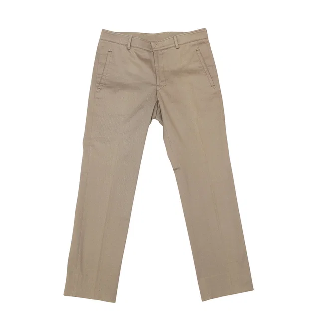 Hermès Pants Saint Germain Size 42 Beige Cotton98% Polyurethane2% in Beige from GALLERY RARE