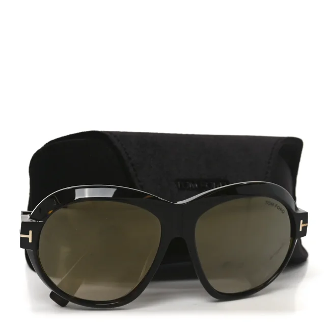 Tom Ford Inger Aviator Sunglasses TF1113 Tortoise from FASHIONPHILE, photo 7 of 7