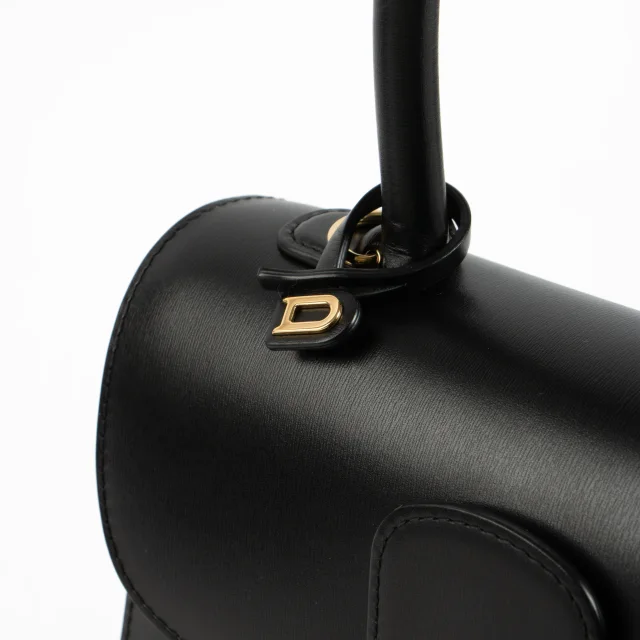 Delvaux Box Calf Brillant PM Bag in Black Box leather from Labellov, photo 5 of 7