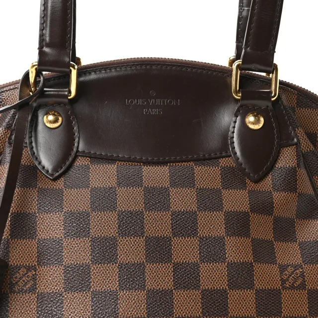 Louis Vuitton Damier Ebene Verona PM in Brown Coated canvas from FASHIONPHILE, photo 7 of 9