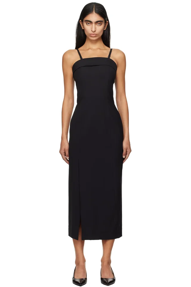 Black Shelly Tube Maxi Dress, image 1 of 1 from SSENSE