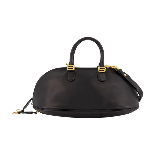 Balenciaga Top Handle Bag — Black Calfskin in Black Calfskin from HEWI