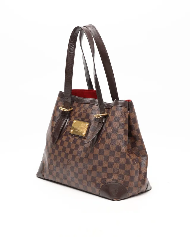 Louis Vuitton Damier Hampstead MM Tote Bag in Canvas from A Retro Tale, photo 2 of 15