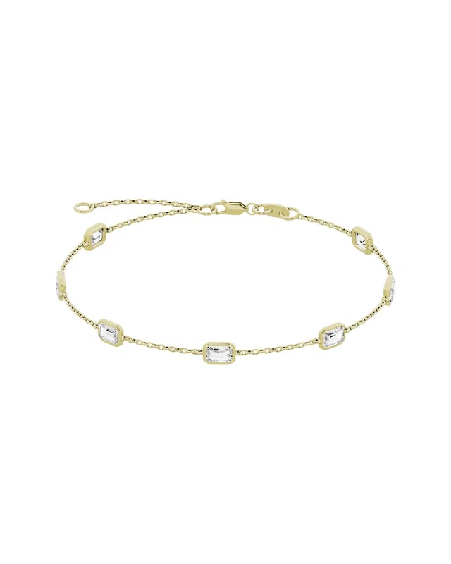 Lab Grown Diamonds 14K 2.00 ct. tw. Lab-Grown Diamond Station Bracelet, image 1 of 1 from Rue La La