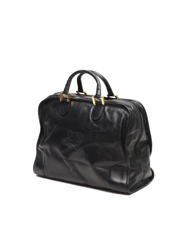 Loewe Amazona 40 Weekend Bag in Suede from A Retro Tale, photo 2 of 8