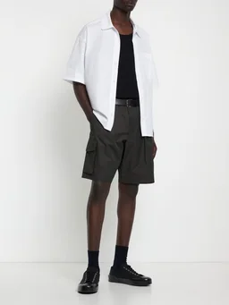 LOWNN Cotton poplin shirt in 100% Cotton, photo 2 of 5 from LUISAVIAROMA