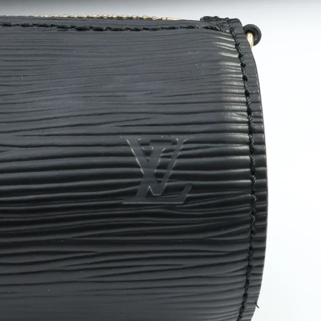 Louis Vuitton 2001 Epi Sphero Noir in Black Leather from VINTAGE QOO TOKYO, photo 16 of 20